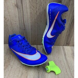 Nike Youth Zoom Rival Sprinter Track Spikes DC8753-401 Racer Blue Lime Size 5.5